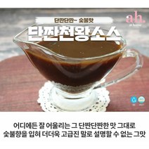 단짠천왕 소스 1kg 단짠 불고기 소스숯불향이 가득한 단짠단짠맛 떡갈비 덮밥류 마른안주, 1개, 2kg