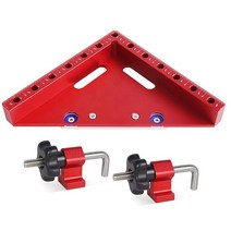 톱다이 원형톱 테이블쏘 테이블소 작업대 목공 사각 접합 보드 직각 고정 클램핑 포지셔닝 눈금자 톱 테이블 45 베벨 컷 펜스 90 도, [01] 1 Set