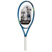 헤드 스피드 키즈 테니스 라켓 25in 블루 초보자용 HEAD Speed Kids Tennis Racquet - Beginners Pre-Strung