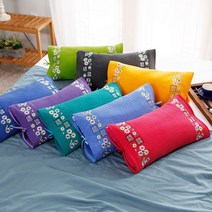 에코숲라이프 편백 메밀 국화꽃 끈베개, 그레이/베개커버-커버+속지(충전재별도구매)