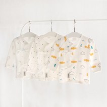 [바보사랑] [맘스네이처] 오가닉 배냇저고리 / 출산선물, 상세 설명 참조