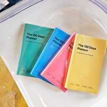 100일 플래너 스케줄러 공부 디데이 수능 입시, Sky Blue