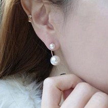 S/N_: 진주 클러치 진주 귀걸이 왕진주 : 0D91C5_FBG