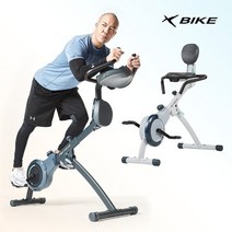숀리 엑스바이크 마운틴 에디션 스핀바이크 실내 자전거 스피닝 유산소 운동 가정용 기구, 화이트