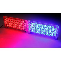 차량용 LED 84발 경광등 12V 미니컨트리맨 아반떼AD 말리부 IG 티볼리 4세대카니발 싼타페TM 더뉴쏘렌토 올뉴K5 레이 QM3 K3 G80 BMW 팰리세이드 k3, 1적+청