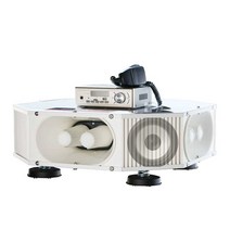차량용 확성기 사이렌 경적 트럭 차량 메가폰 스피커, 800W 무선 리모콘 모델