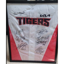 유니폼 액자 장식 전시 표구 대형 축구 농구 야구, 50x60/흑백배경가능/블랙