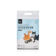 [익일출고] 강블리 고양이 프리미엄 응고형 두부모래 8L, 4개, 오리지널