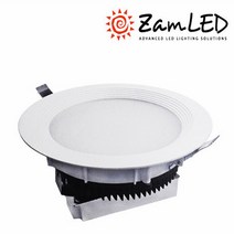 젬LED 다운라이트 8인치 40W 매입등, 전구색