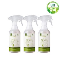 에버미라클 EM발효 살리미 항균탈취제 500ml 3개/친환경인증/냄세제거/EM살균세정, EM항균탈취제 리필 500ml 3개(파인향)