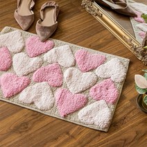 DJAGSO 뉴 러볼리 히트 패턴 발매트, 베이지