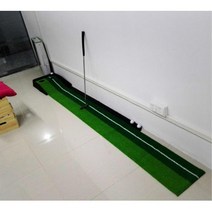 골프 퍼트연습기 퍼터연습매트 홈필드 퍼팅연습 실내, 퍼팅연습매트 원목형 TL001