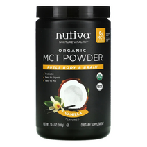 [1+1][300g] 누티바 MCT오일 파우더 가루 분말 MCTOIL Mct 엠씨티 엠시티 코코넛 오일, 300g [1+1]
