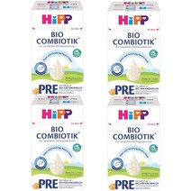 HiPP Bio Combiotik PRE 600g 4통 0개월 신생아