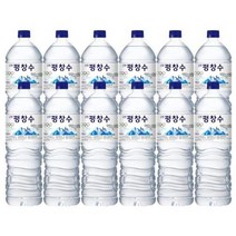 강원평창수 2L 12병 탕비실 가정용 생수전문배송, 1세트