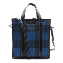 BALENCIAGA [명품]발렌시아가 여성 체크 바자 토드숄더백 4430960E61Z407517F 443096 0E61Z 4075