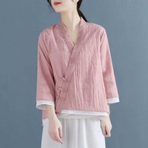 절복 불교 절 상의 여성 여자 템플 사찰 개량 퓨전 옷