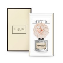 시즈넬 차량용 선물세트 디퓨저 50ml 지니아 피치, 아이스블루민트, 1개