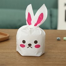 땡쓰몰 할로윈 포장용품, 1매, 08.토끼봉투 L/13.시크토끼핑크