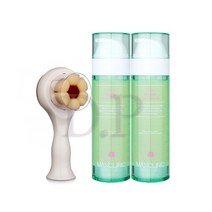 맥스클리닉 시카 바이옴 오일폼 2개+실리콘 브러쉬, 본품 2개+실리콘 브러쉬 그린