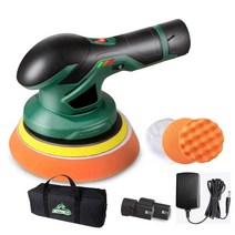 자동차 무선 광택기 차량용 듀얼 폴리셔 패드 BATOCA-12V 무선 자동차 연마기 듀얼 액션 브러시리스 폴리, 02 2 Battery_01 220 볼트 230 볼트