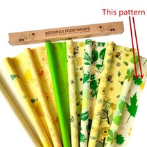 허니밀랍랩 비즈왁스 랩 친환경 밀랍 식품 포장 재사용 가능 제로 폐기물 신선 유지 주방 도구, [05] 1237-I-1, 4.1237-I-1