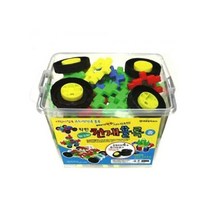뉴꼬마 천재블록중 90pcs 어린이집 블록 놀이블럭 유, 본상품선택_W9EFE5B