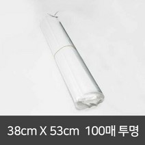 {It 아이템} 쇼핑봉투 비포막지38호38x53_100매_투명 롤백 쓰레기봉투 비닐봉투 재, SR[^^_상품선택_^^]SR