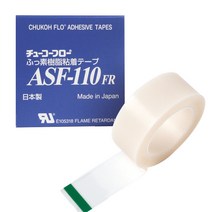 쥬코 테프론 내열 테이프 ASF-110FR 0.08t 38mm X 10M, 1개
