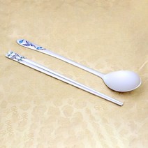 박씨상방 [박씨상방] 명품 특칠보 은수저 80% 93.75g, 선택완료, 원형완자 빨강 302
