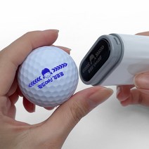 퍼팅 볼라이너 골프공 스탬프 도장 커스텀제작 캐릭터 특별한 공도장 동호회 비기너 골린이, 쿠키체, 레드
