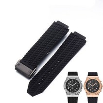 위블로 빅뱅 호환 시계줄 실리콘 시계 고무 남성용 방수 팔찌 HUBLOT 호환용 스트랩