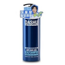 다슈 데일리 한방 두피 골드 탈모샴푸 시트러스향, 1000ml, 4개