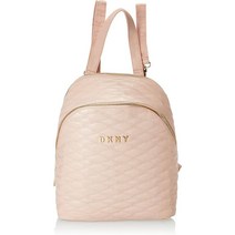 DKNY 백팩 퀼팅 소프트사이드 러기지 핑크 14인치, 한 사이즈, 딥 인디고