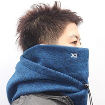 발라클라바 골프넥워머 후드넥워머 고급 스노우보드바라클라바 빅사이즈, 블랙