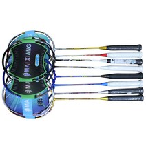 배드민턴 라켓 전문 28 poud 2PCs 훈련 예비, 10.ZF 2 Black
