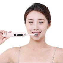 초음파 구강세정기 물나오는칫솔 물분사칫솔 치아물총, 마하 초음파 칫솔겸용 치아세정기-핑크, 상세페이지 참조