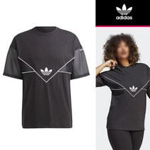 [아디다스] 우먼스 오리지널 반팔티(IC5388)루즈 오버핏