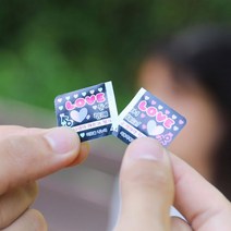 미팅파티용품 두근두근설렘 호감도측정패치 (4개입) 설렘-72394EA 와이조이앱스, 와이조이앱스 본상품선택