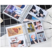 바인더대지 포카바인더대지 띠부씰북 띠부띠부씰속지 포토북, 4인치