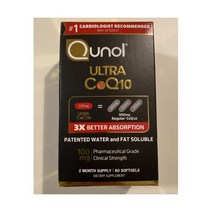 쿠놀 울트라 코엔자임 Q10 100mg 2개월분 60 소프트젤 유통기한 2025+ #1240