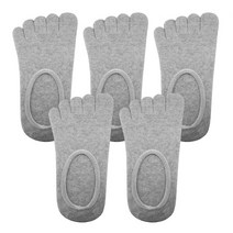 여성용 무지발가락덧신5켤레