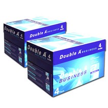 더블에이 A4용지 75g 2박스(4000매) Double A