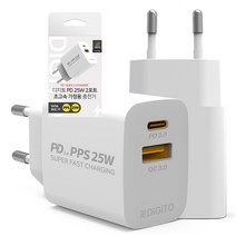 디지토 C타입 고속 급속충전기 PD PPS 멀티충전기 핸드폰 휴대폰 아이폰 12 13 14 pro max mini 갤럭시 s22 플러스 울트라 초고속 25W충전기 어댑터 선X, 1개 (개당가격 11,900원)