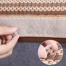 밀림 방지 고정핀 침대 시트 커버 이불 미끄럼 쇼파 패드, 밀림방지 고정핀