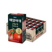 매일유업 매일야채 고농축 토마토의 힘, 100ml, 48개
