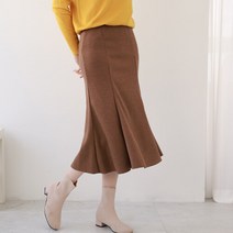 웬디즈갤러리 [웬디즈갤러리]머메이드 스웨이드 스커트 HSK110