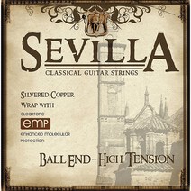 Everly - Sevilla Classic Guitar Strings / Ball End-High Tension (8452), *
