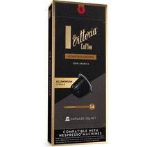 비토리아 마운틴 그로운 네스프레소 호환 커피 캡슐 10개 Vittoria Mountain Grown Nespresso Compatible Coffee Capsules, 1팩