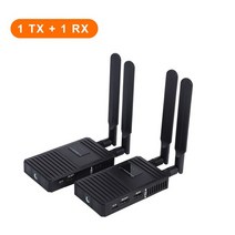 무선영상송수신기 200m 5.8g wifi 무선 hdmi 비디오 송신기 및 dslr 카메라 용 수신기 노트북 tv 모니터 오디오 이미지 동기화 1080p low 279, 1TX 1RX, EU 플러그